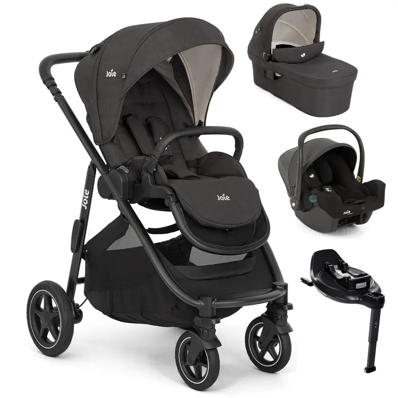 Joie Versatrax On The Go Encore Bundle In Shale 1
