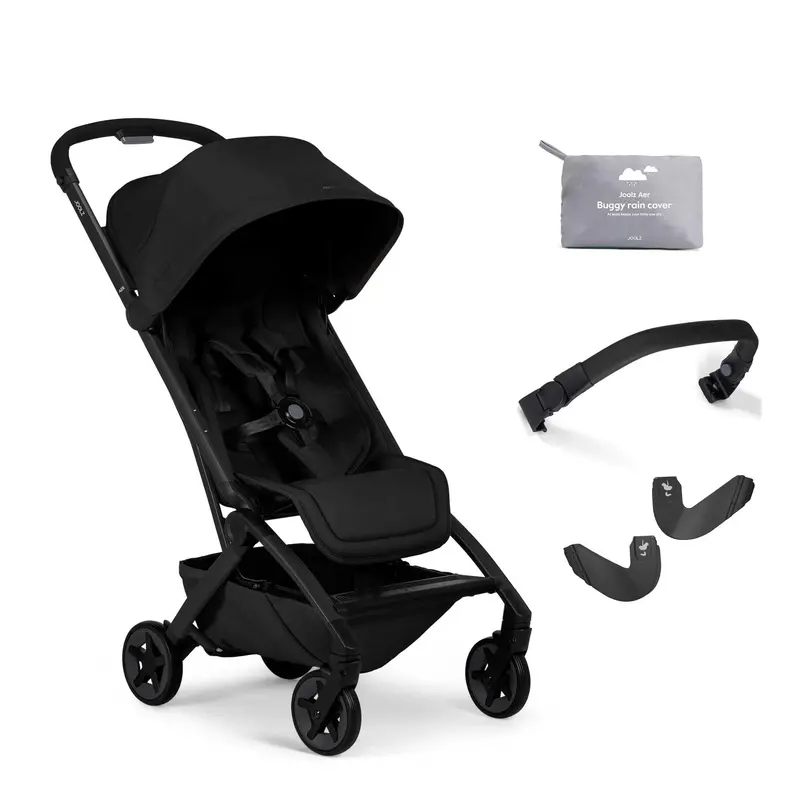 Joolz Aer2 Complete Pushchair Bundle In Space Black 1