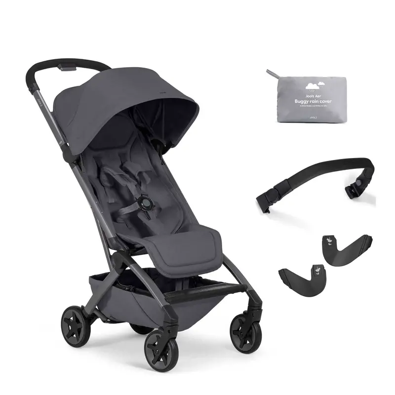 Joolz Aer2 Complete Pushchair Bundle In Stone Grey 1