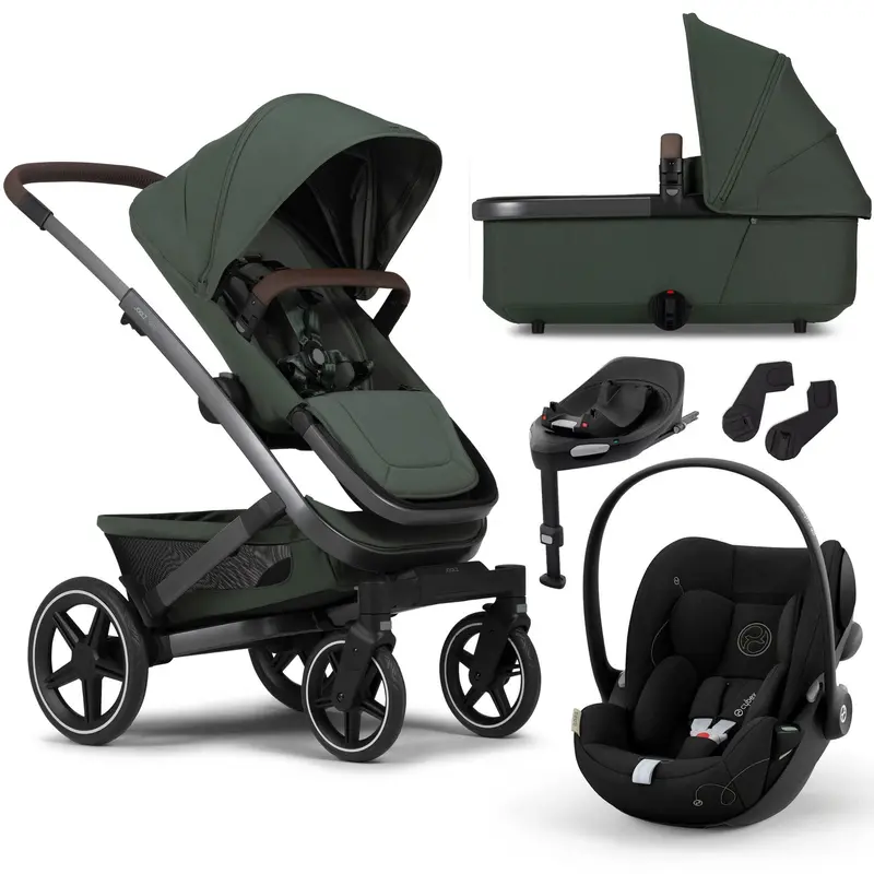 Joolz Geo3 Complete Cybex Travel System In Forest Green 1