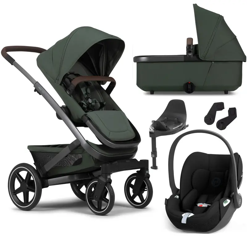 Joolz Geo3 Complete Cybex Travel System In Forest Green 2