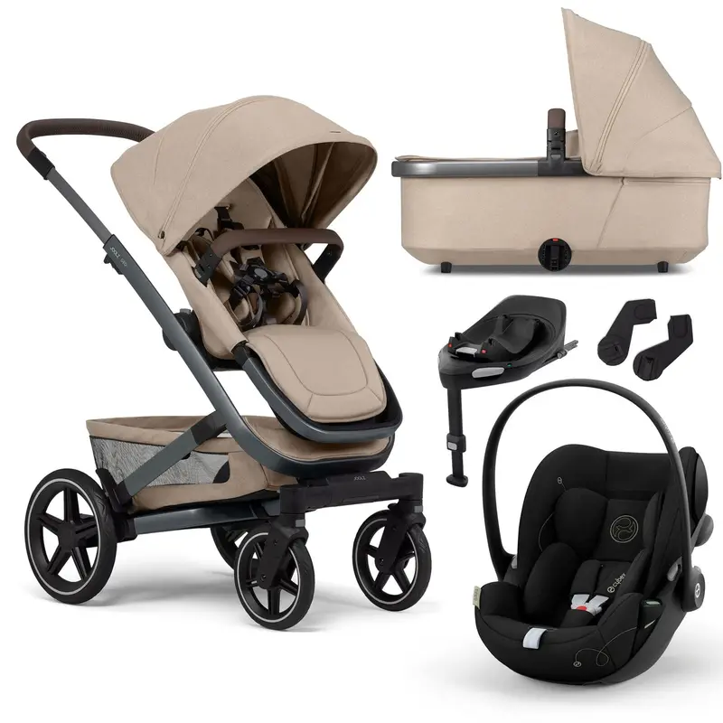 Joolz Geo3 Complete Cybex Travel System In Sandy Taupe 1