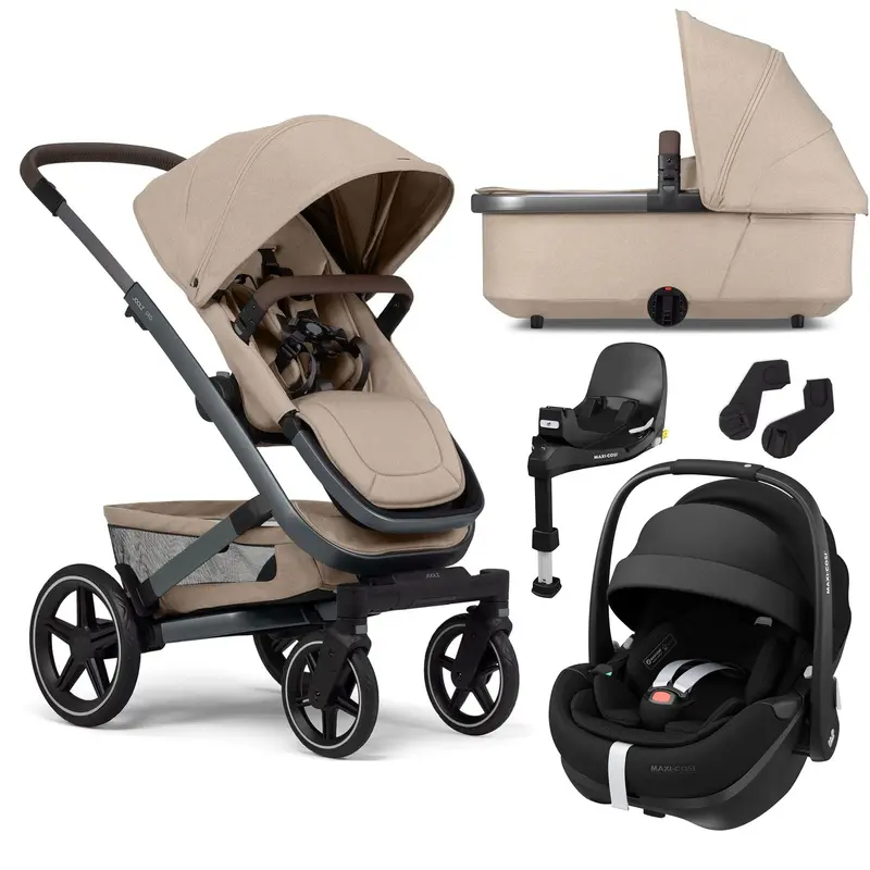 Joolz Geo3 Complete Maxi Cosi Travel System In Sandy Taupe 2
