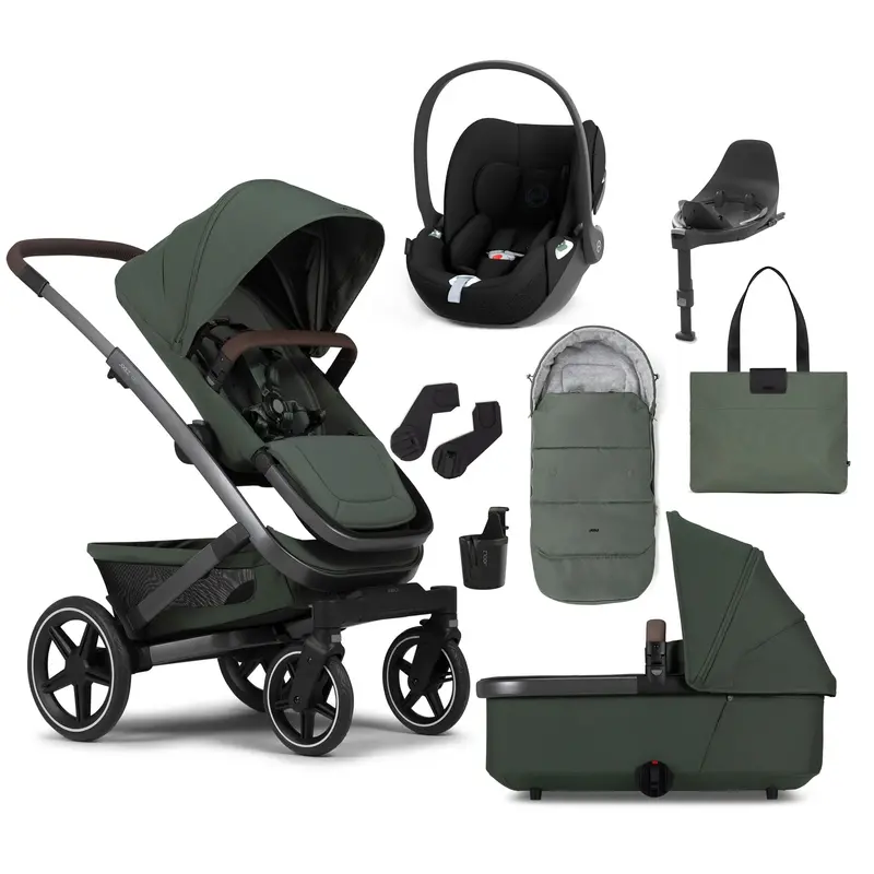 Joolz Geo3 Mono Ultimate Cybex Bundle In Forest Green 2