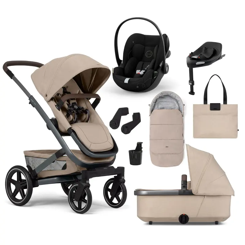 Joolz Geo3 Mono Ultimate Cybex Bundle In Sandy Taupe 1
