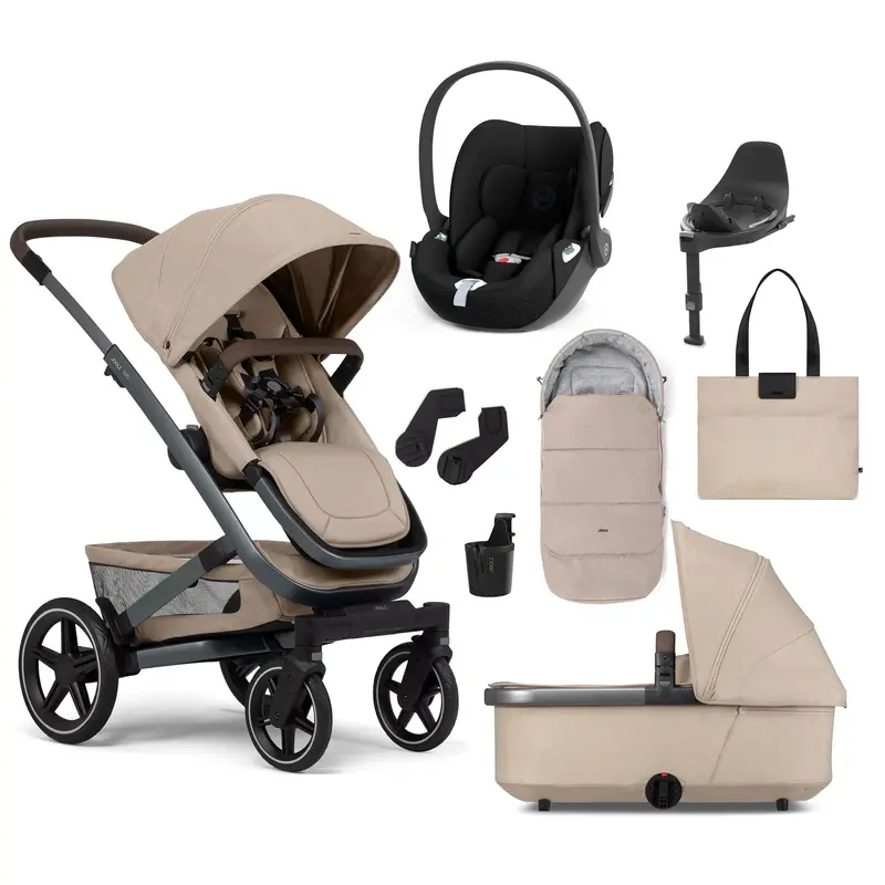 Joolz Geo3 Mono Ultimate Cybex Bundle In Sandy Taupe 2