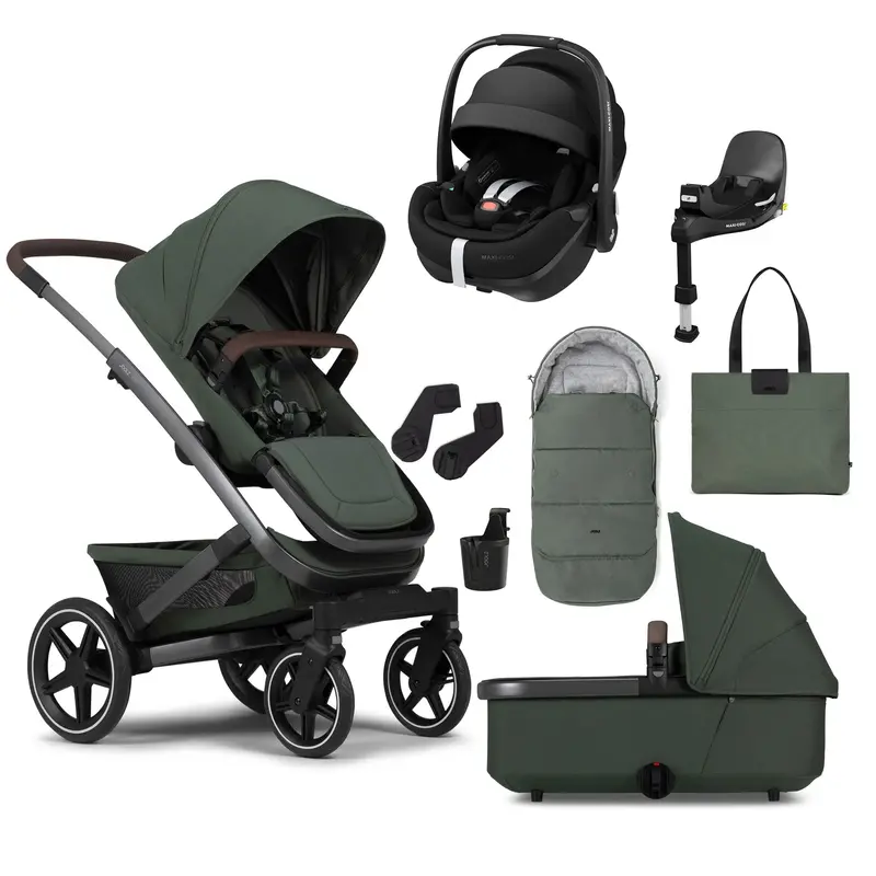 Joolz Geo3 Mono Ultimate Maxi-Cosi Bundle In Forest Green 2