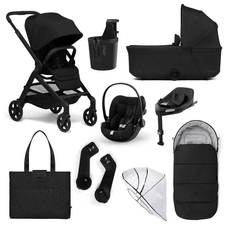 Joolz Hub2 8 Piece Cybex Pram Bundle - Space Black 2
