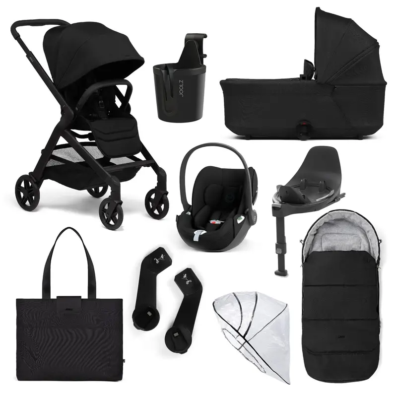 Joolz Hub2 8 Piece Cybex Pram Bundle - Space Black 3