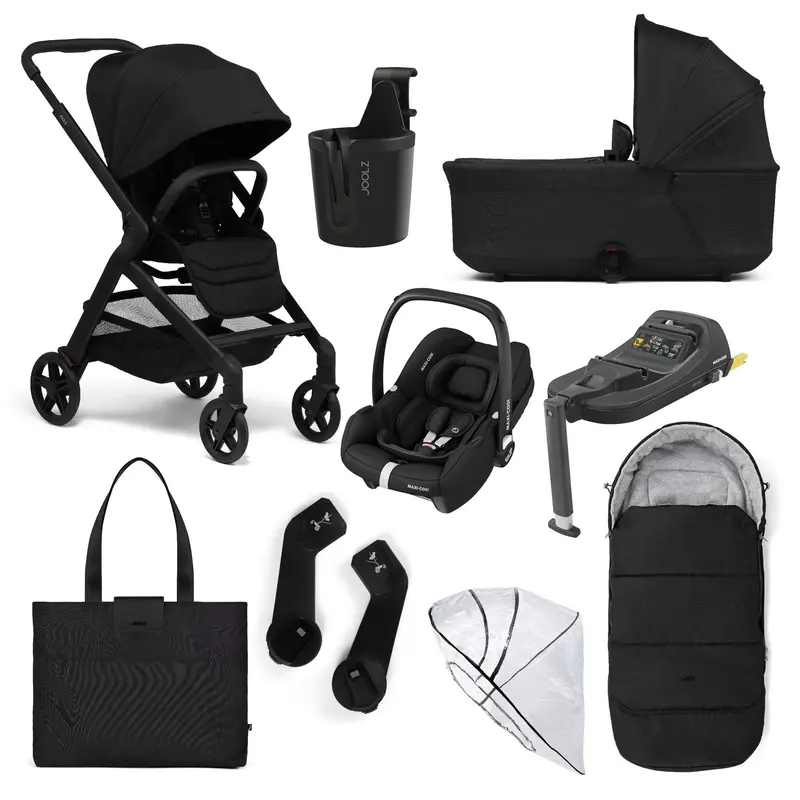 Joolz Hub2 8 Piece Maxi-Cosi Pram Bundle - Space Black 1