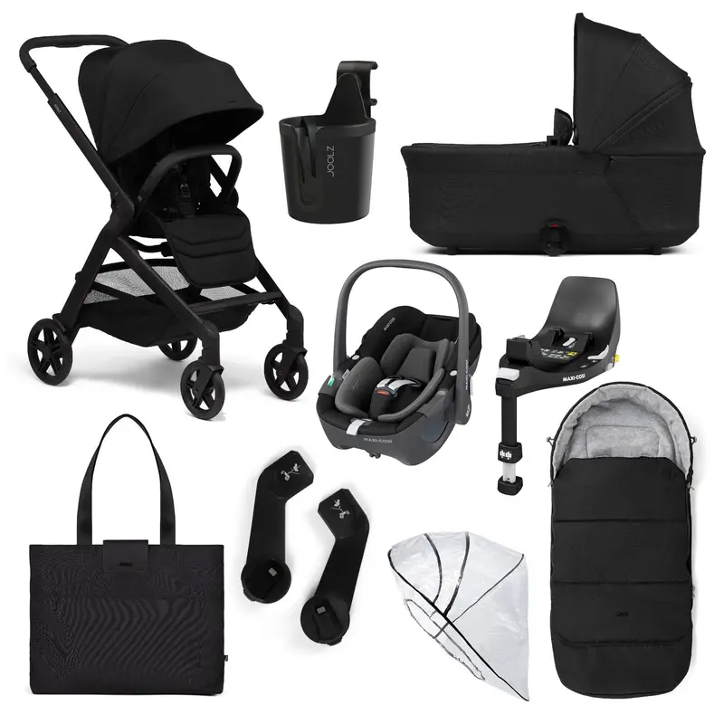 Joolz Hub2 8 Piece Maxi-Cosi Pram Bundle - Space Black 2