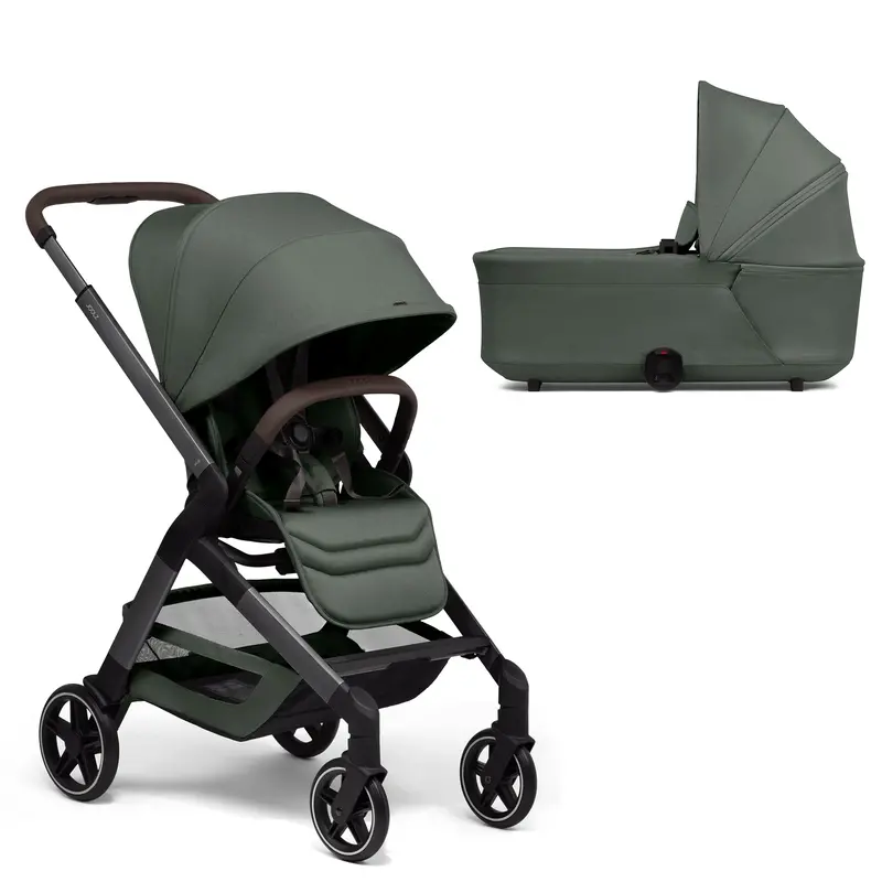 Joolz Hub2 Pushchair & Carrycot Forest Green 1