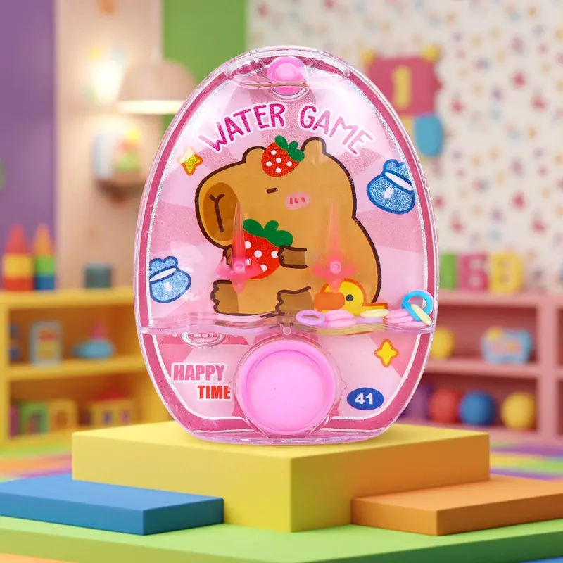 Juego De Agua, Capibara, Color Rosa 1