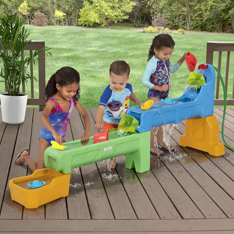 Juego De Cascada Escalonada Para Niños, Simplay3 Rushing River Falls 1