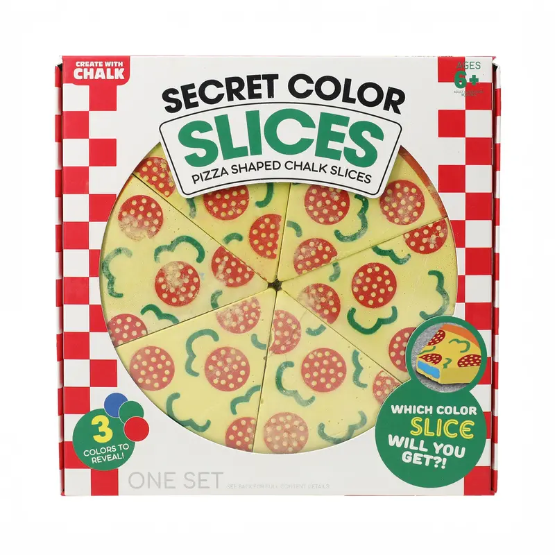 Juego De Gises En Forma De Pizza 1
