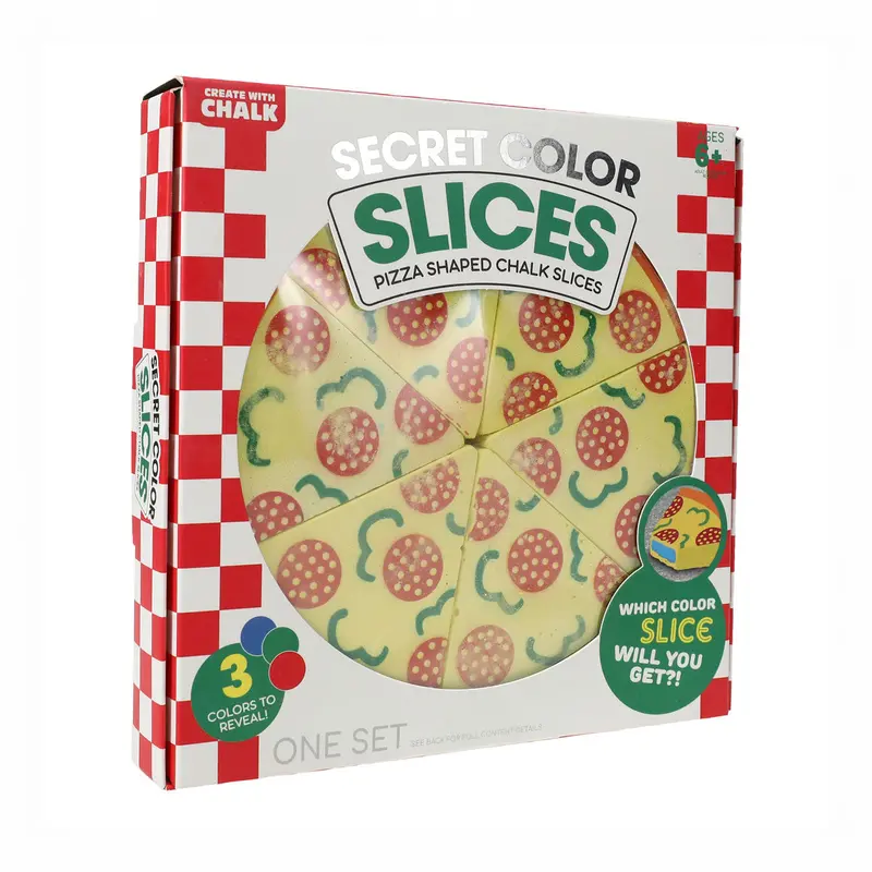 Juego De Gises En Forma De Pizza 2
