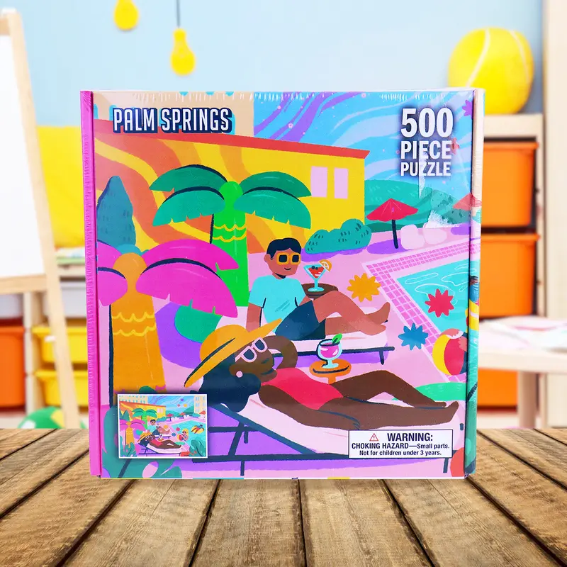 Juego De Rompecabezas Palm Springs 1