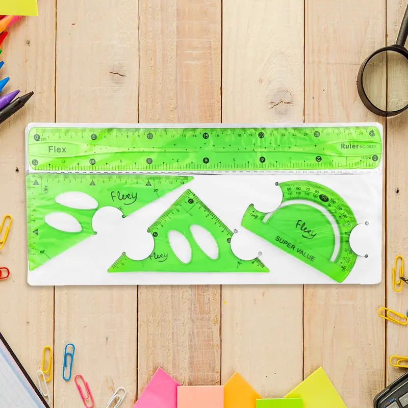 Juego Geométrico Flexible Color Verde 1