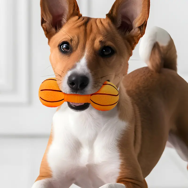Juguete Chillón Para Perro, Color Naranja 2