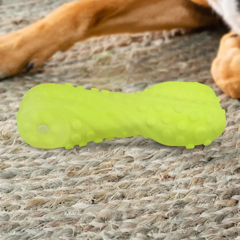 Juguete Chillón Para Perro, Texturizado, Color Amarillo 1