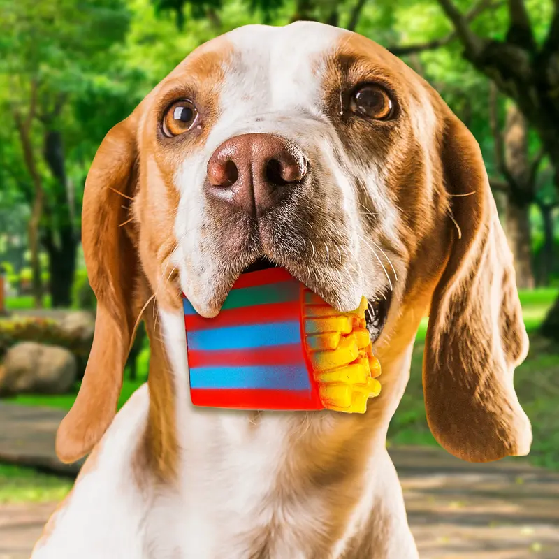 Juguete Con Diseã±O De Papas A La Francesa Para Mascota 1