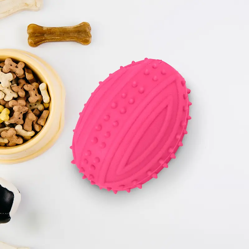 Juguete Con Dispensador De Premios Para Mascota, Color Fucsia 2