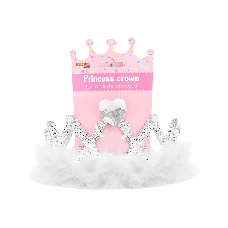 Juguete Corona De Princesa Con Detalles Color Blanco 2