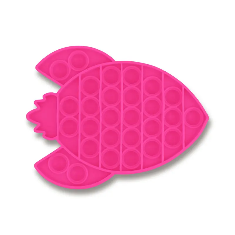 Juguete De Cohete Color Rosa Para Aliviar El Estrés 2