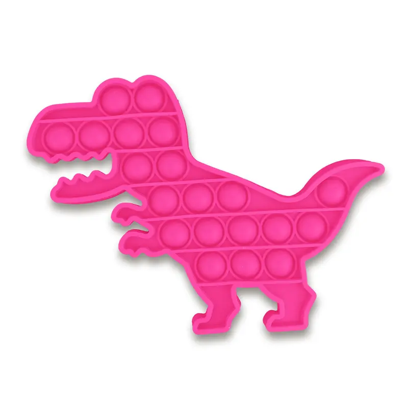 Juguete De Dinosaurio Color Rosa Para Aliviar El Estrés 2