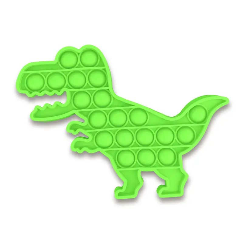 Juguete De Dinosaurio Color Verde Para Aliviar El Estrã©S 2