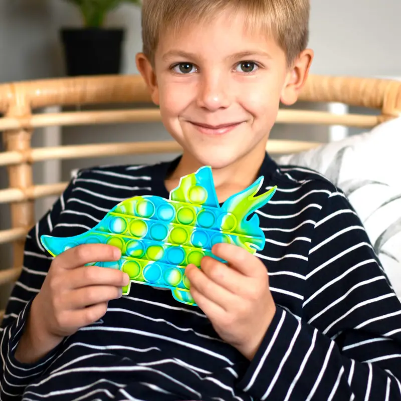 Juguete De Dinosaurio Pop It Para Aliviar El Estrés 2