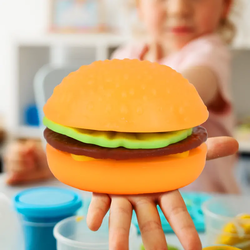 Juguete Hamburguesa Armable, 5 Pzas 1