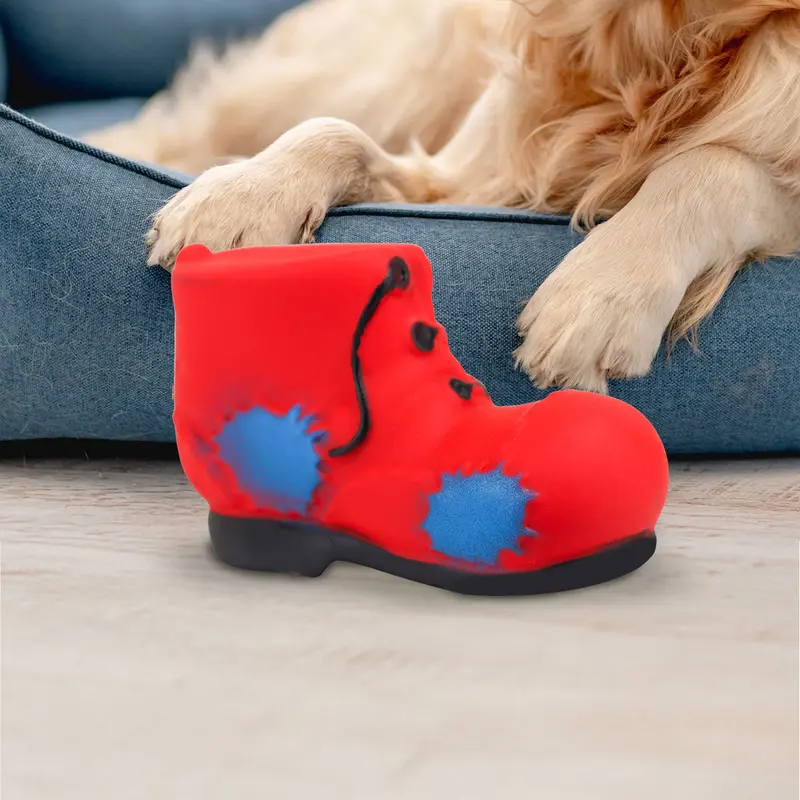 Juguete Para Mascota En Forma De Bota, Color Rojo 1