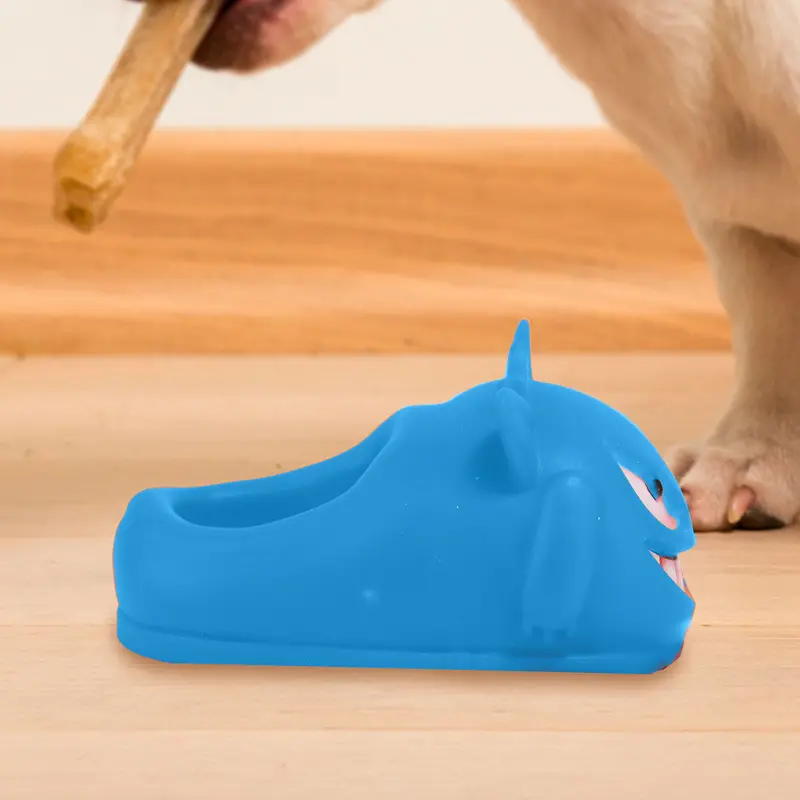 Juguete Para Mascota En Forma De Zapato, Color Azul 2