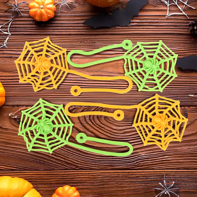 Juguetes Elásticos En Forma De Telaraña 2