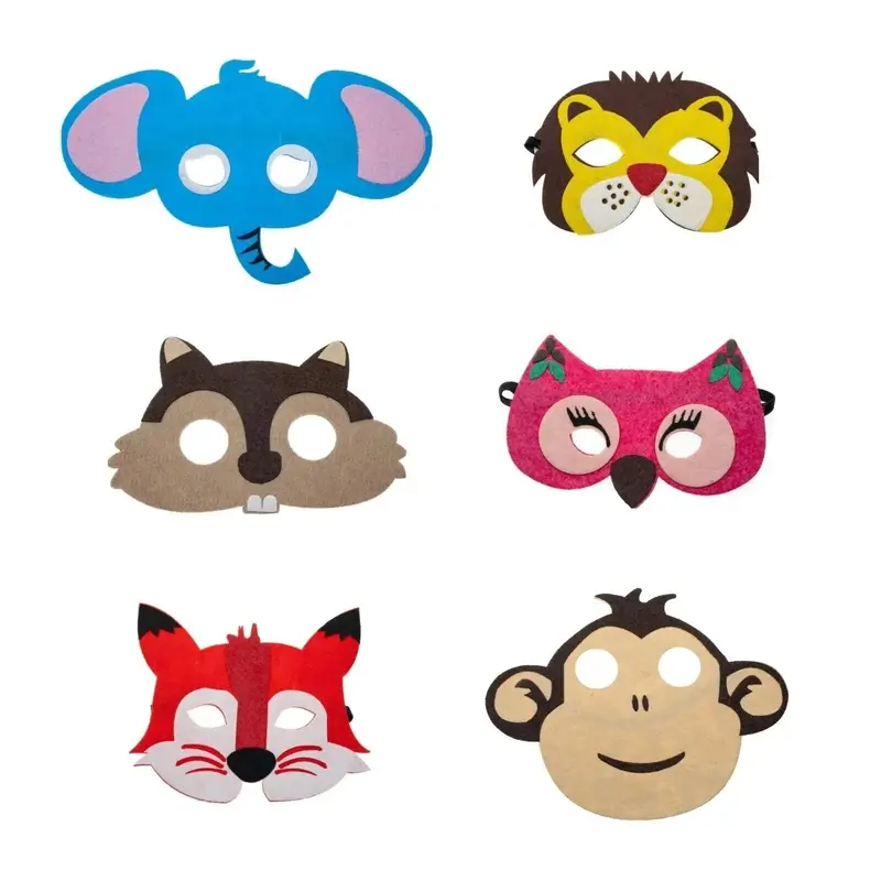 Jungle Animal Mask Assorted 1