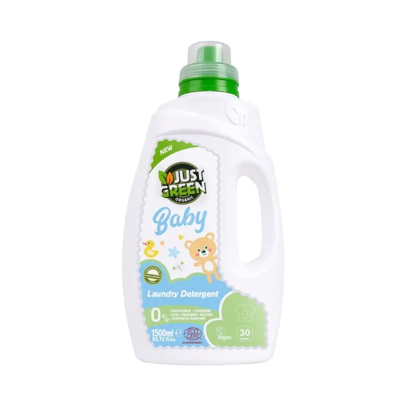 Just Green Organic Baby Laundry Liquid 1500Ml 1