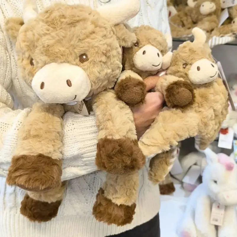 Keeleco Baby Hamish Highland Cow 15Cm 2