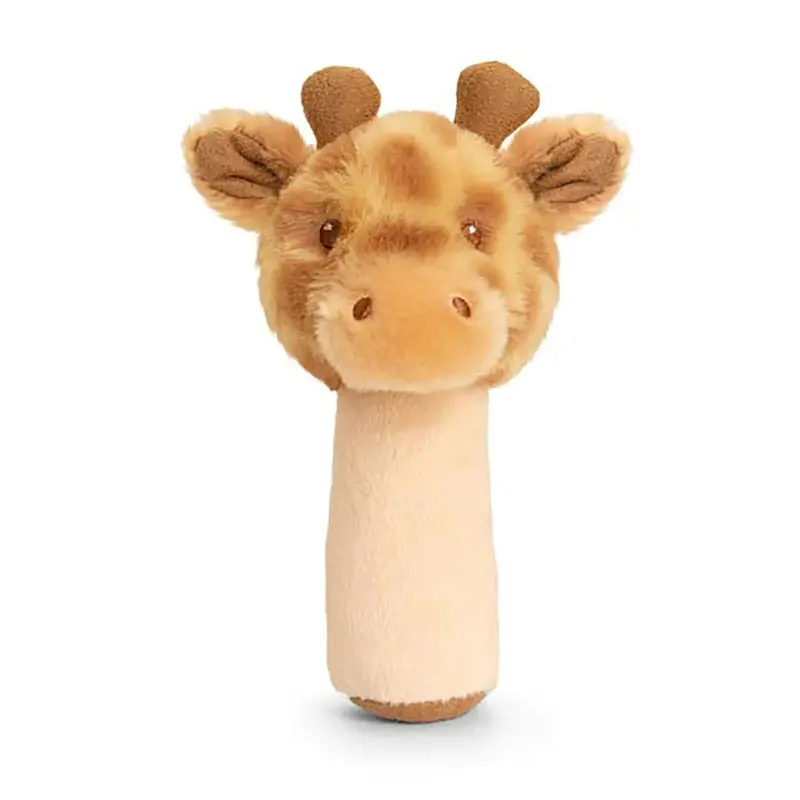 Keeleco Huggy Giraffe Stick Rattle 14Cm 1