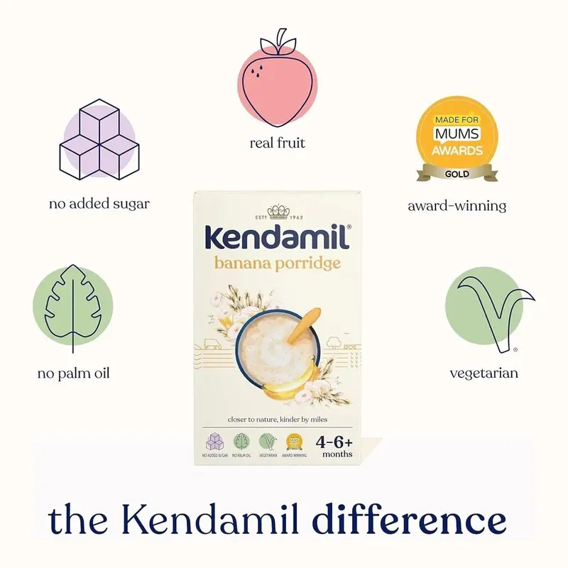 Kendamil Banana Porridge 4+ Months 150G 2