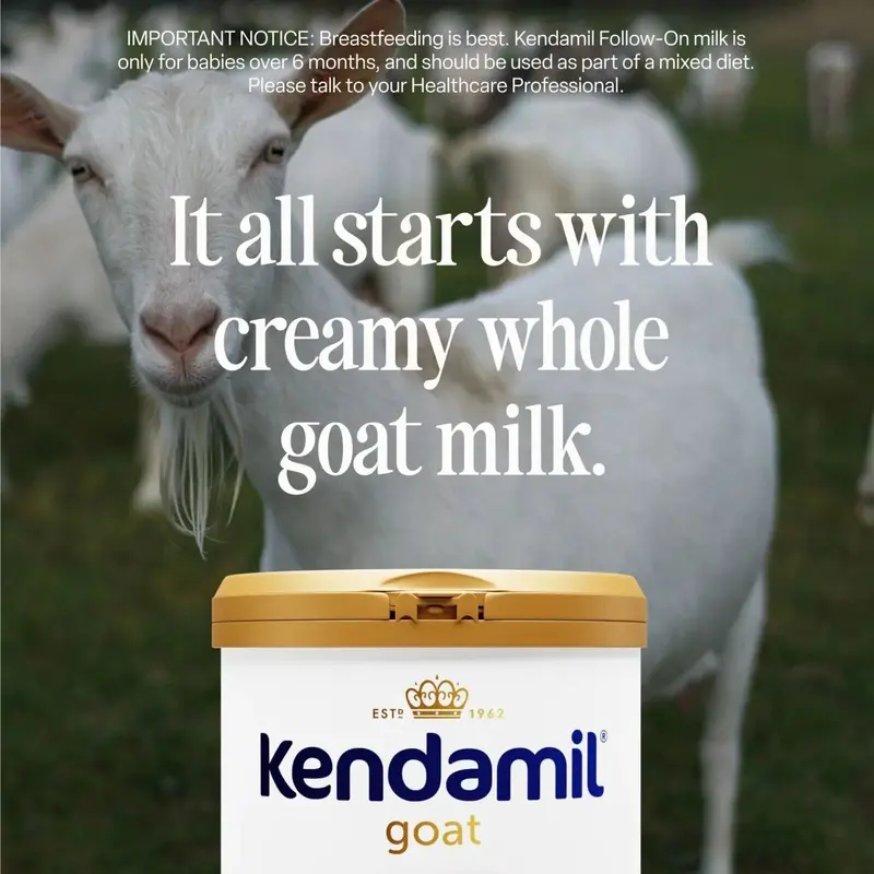 Kendamil Stage 1 Goat First Infant Milk From Birth 800G 2