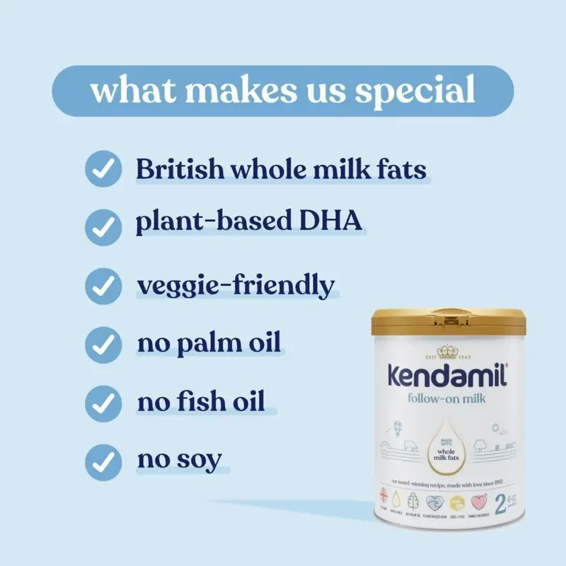 Kendamil Stage 2 Follow On Milk Formula 6-12 Months 800G 2
