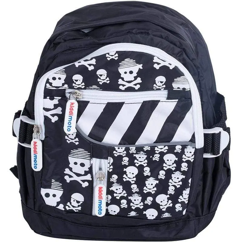 Kiddimoto Back Pack Small Skullz With 8 Ball Gloves 2
