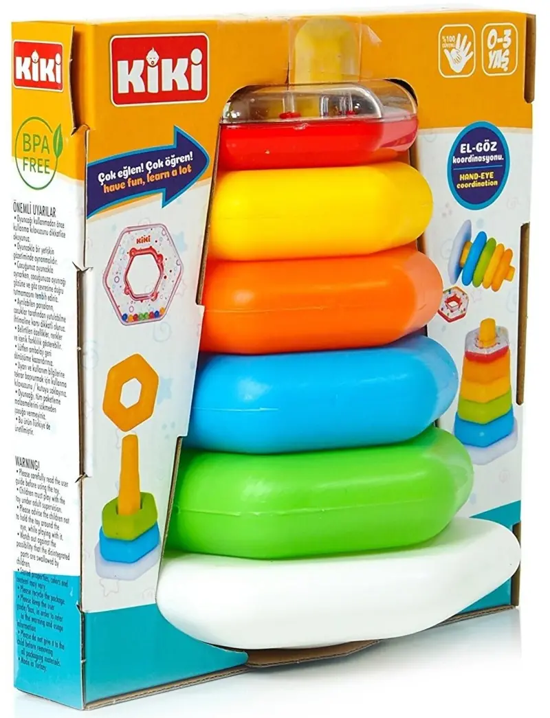 Kiki Rattle Hexagen Rings 1