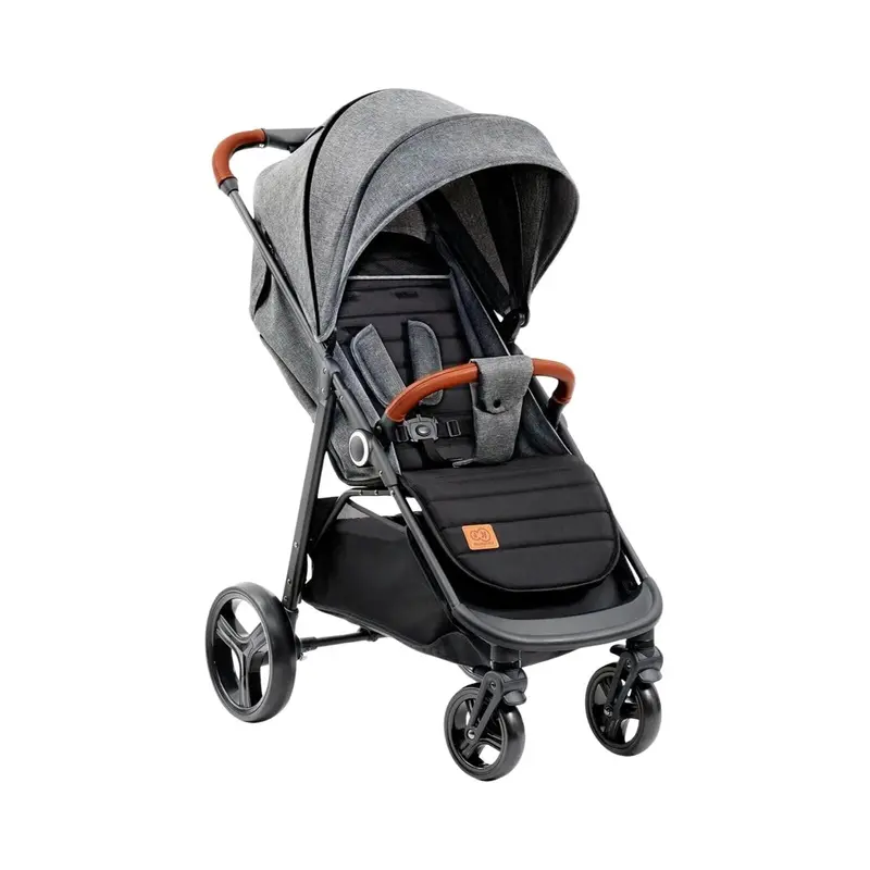 Kinderkraft Grande Plus Baby Stroller - Grey 1