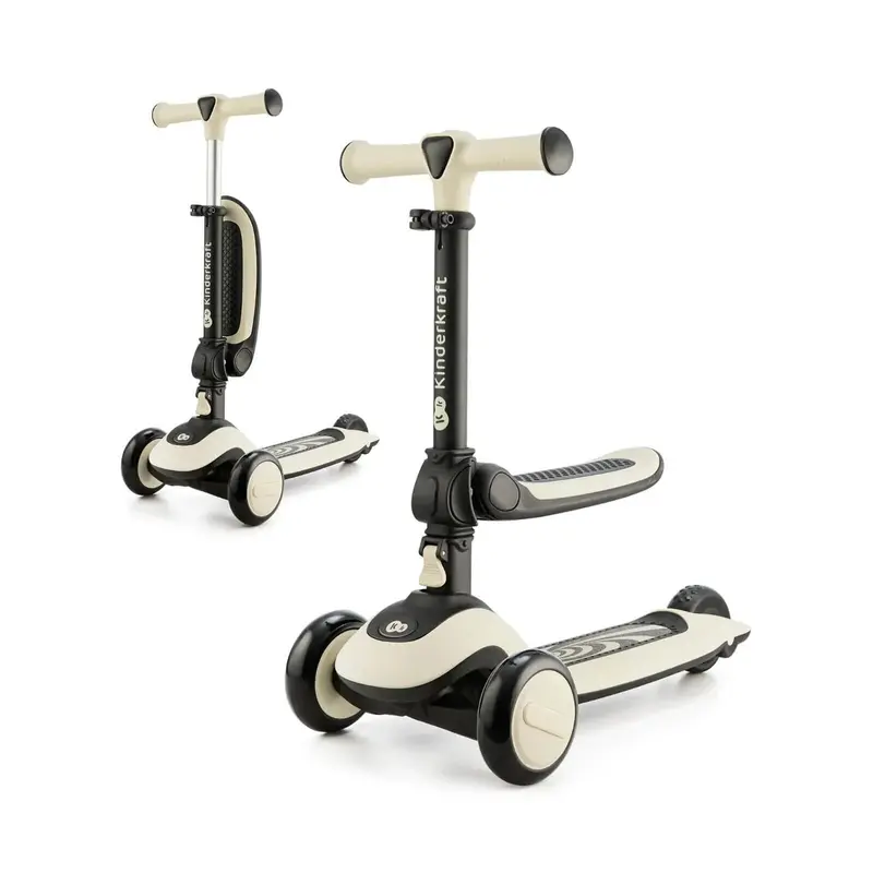 Kinderkraft Halley 2-In-1 Scooter - White 1