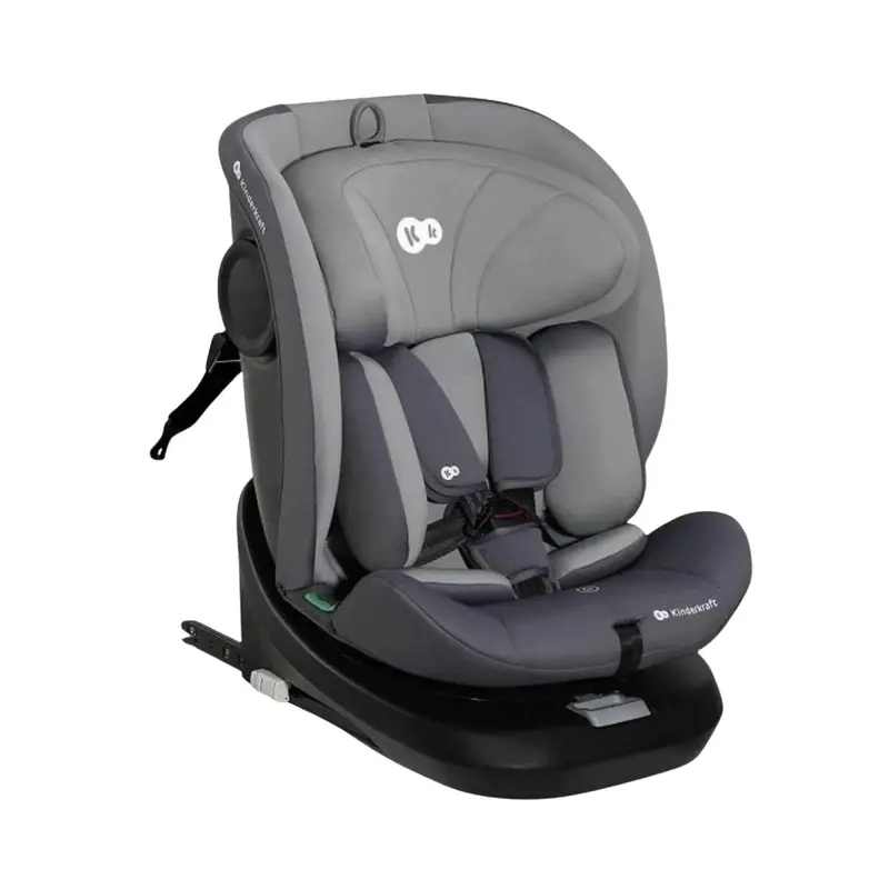 Kinderkraft I-Grow I-Size Car Seat (Birth To 12 Years) - Grey 1