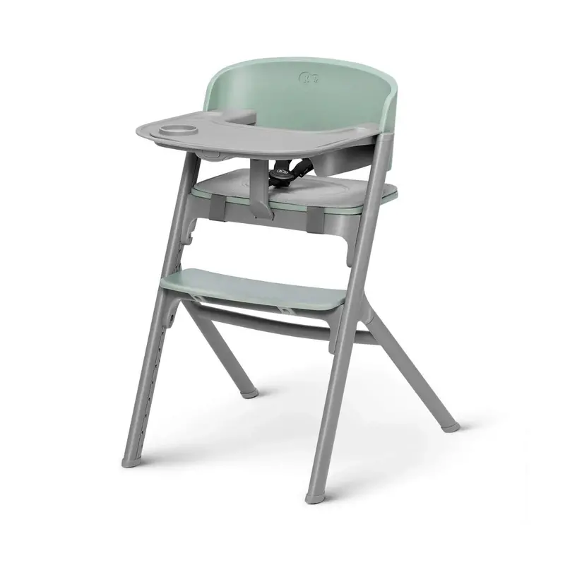 Kinderkraft Livy Highchair With Tray - Olive Green 1