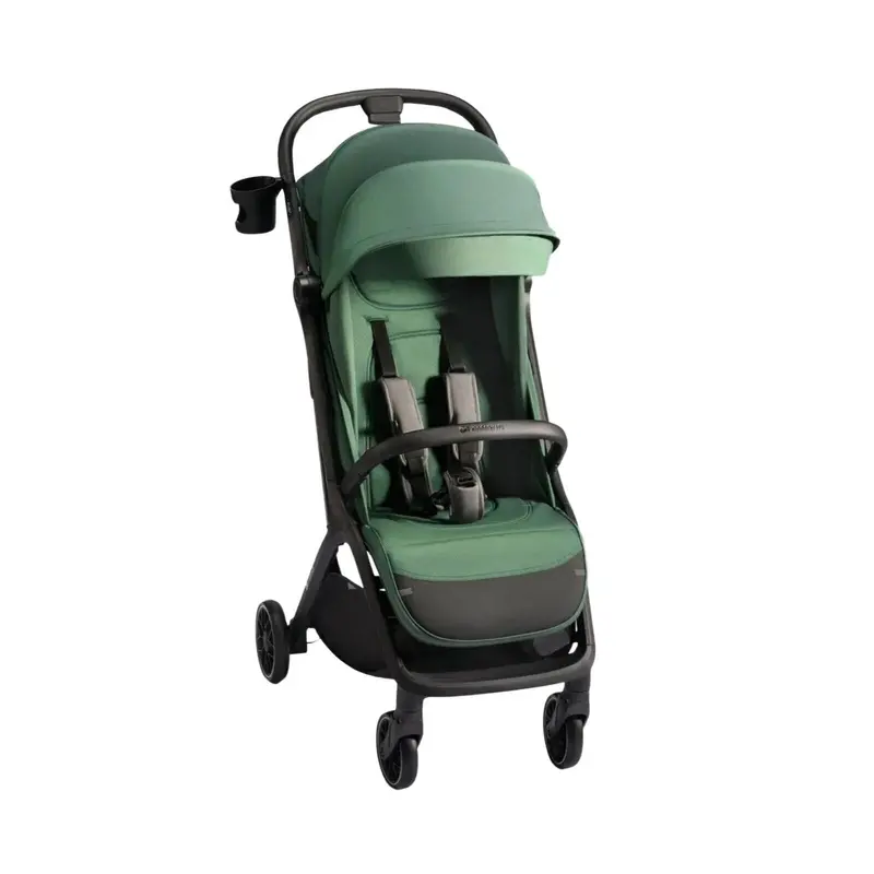 Kinderkraft Nubi 2 Auto-Folding Pushchair - Mystic Green 1