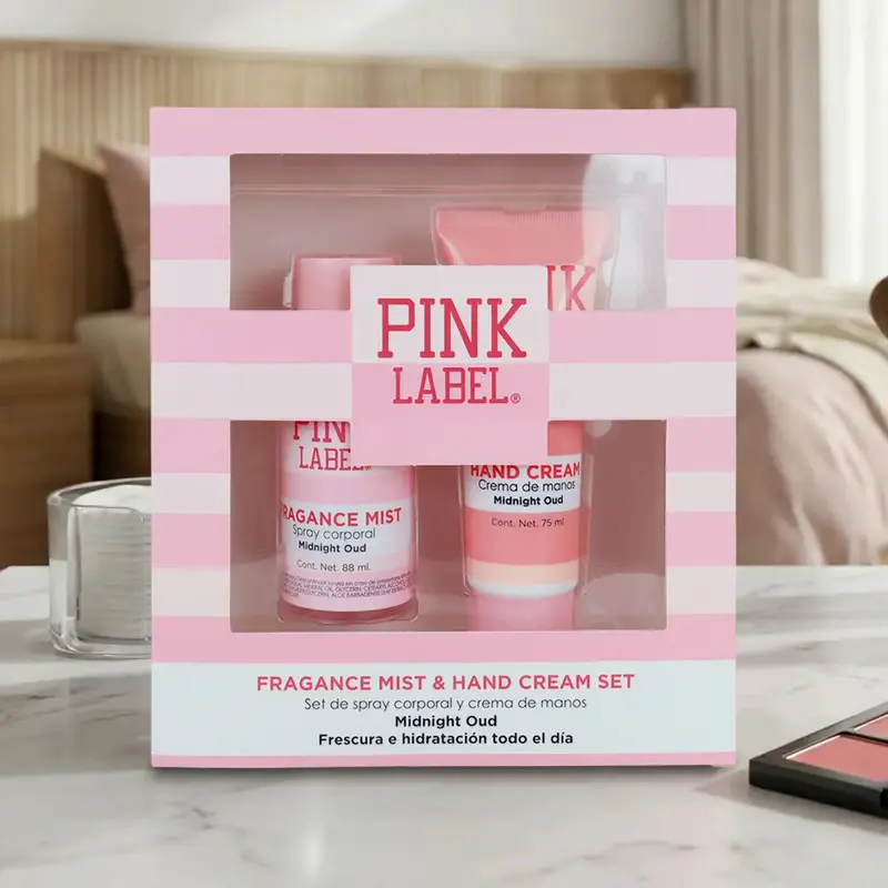 Kit Crema De Manos + Body Mist, Pink Label 1